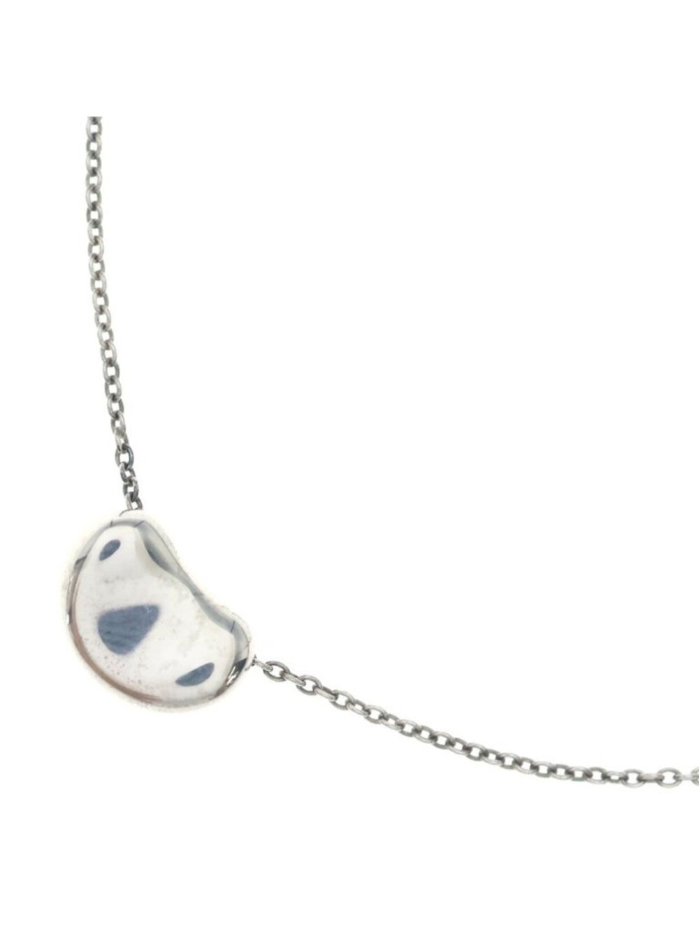 Tiffany & Co Bean Pendant Chain 925 Sterling Silver